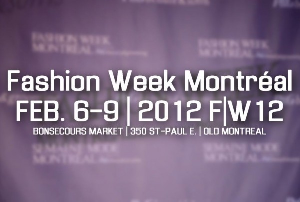 Fashion Week Montreal