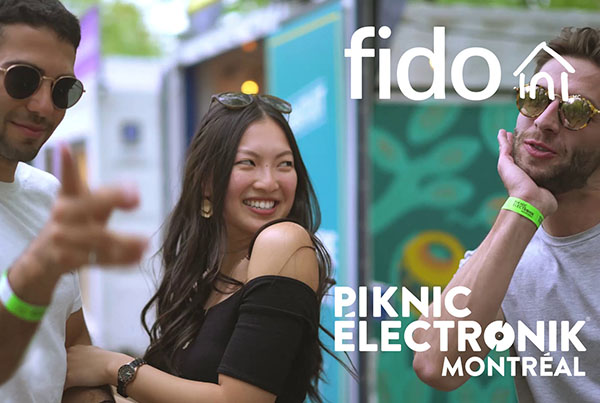 Vidéo promotionnelle pour Fido et Piknic Électronik Montréal by Plasma