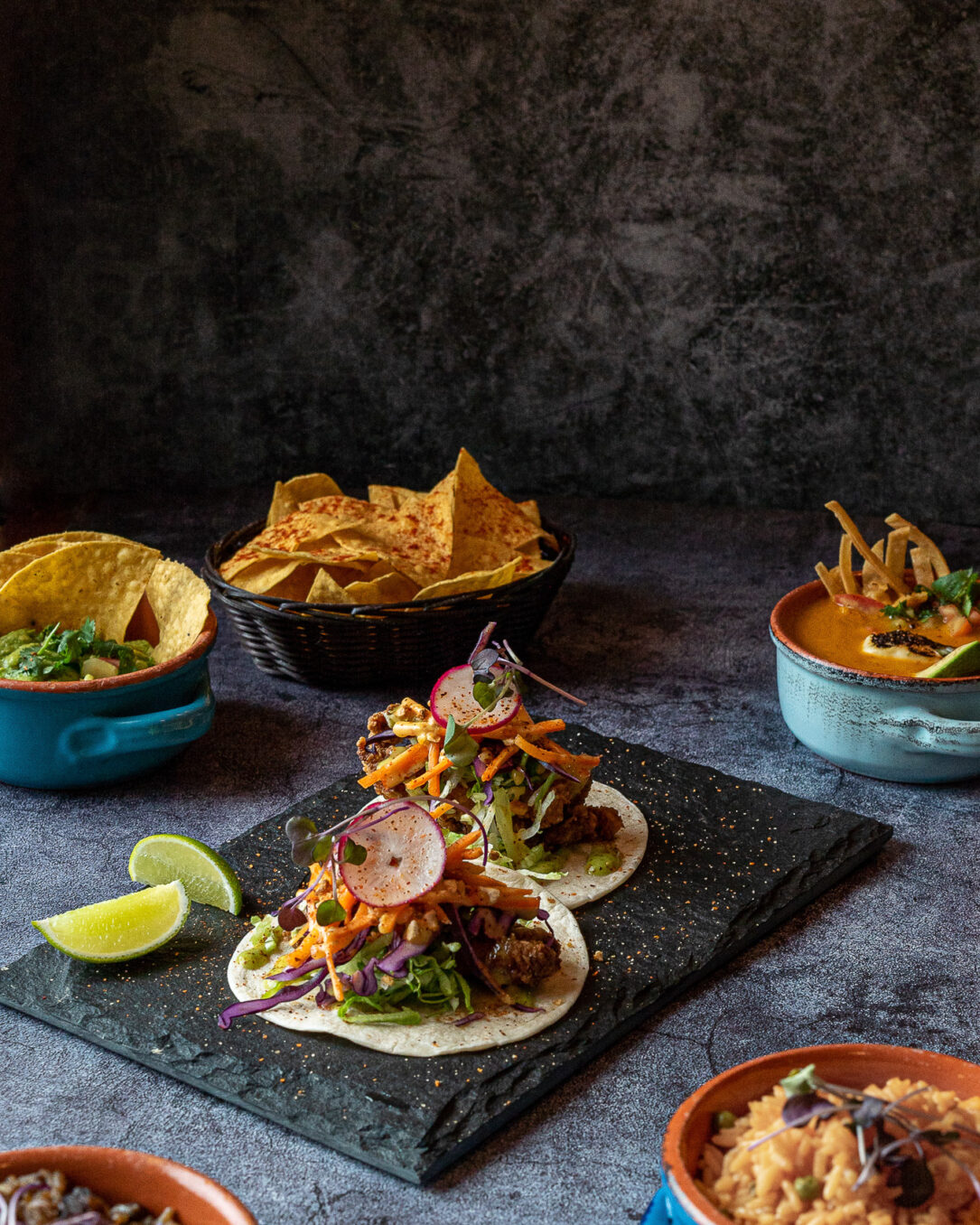 Tacos de pollo, Food Photography by Plasma Media in Montreal